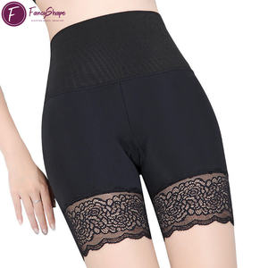 <span class=keywords><strong>Sous</strong></span>-vêtements anti-frottement sans couture pour femmes Shorts en dentelle Culotte Slip pour <span class=keywords><strong>robe</strong></span> Motif solide - Product Image 3