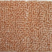 Tapis carré antidérapant ignifuge à boucles moyennes cryptées en polypropylène 100 % tissé à la machine pour bureau, maison, chambre