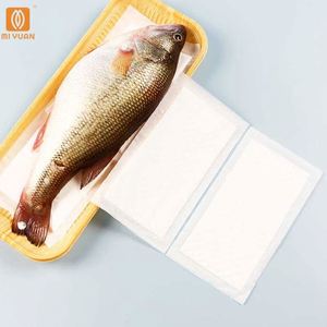 Hot Sale <b>Meat</b> Vegetable Packaging Single Layer Pad 120*80mm Food Grade Fresh Water Absorbent Pad - Product Image 3