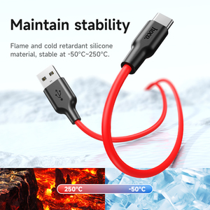 <span class=keywords><strong>สาย</strong></span>เคเบิล USB Type C สำหรับ Samsung Galaxy S9 S8 USB C <span class=keywords><strong>สาย</strong></span>ซิงค์ข้อมูลชาร์จเร็วสำหรับ Huawei P40 P30 Type-C ซิลิโคนที่เป็นมิตรกับสิ่งแวดล้อม - Product Image 6