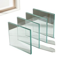 Prix d'usine, verre trempé transparent de 3 mm à 12 mm, verre de sécurité transparent pour salle de bain et escalier