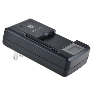 Commercio all'ingrosso di vendita Caldo <span class=keywords><strong>Universale</strong></span> Batteria Del <span class=keywords><strong>Telefono</strong></span> Cellulare Caricabatteria con Uscita USB e Display LCD - Product Image 2