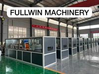 Ligne complètement automatique d'extrusion de profil de cadre de porte de fenêtre d'UPVC pour la fenêtre faisant la machine/utilisation large d'extrudeuse en plastique de PVC