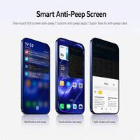Nouveau smartphone Xiaomi 18 Pro Max 2026, Snapdragon 8 Gen6 Ultra | Double appareil photo 200MP | Écran de confidentialité de 6,9 pouces | Batterie 8500mAh | Chargeur 100W