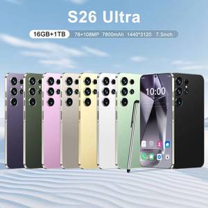 NOUVEAU <span class=keywords><strong>S25</strong></span>+ ULTRA 16G+1T 7.3 pouces LTE Débloqué Espagnol 5G Android 14 Smartphone MTK Dimensity 120Hz FHD LCD Appareil Photo 108MP Charge Rapide 100W - Product Image 6