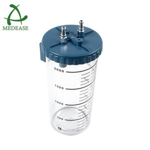 Wegwerp Zuig Fles Vacuüm Fles Medische Zuig Regulator Wall Mounted Zuig Jar 1Liter Vacuüm Fles - Product Image 3