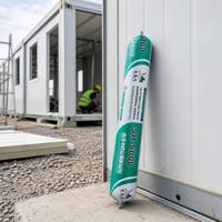 Scellant silicone neutre pour maison conteneur toutes saisons, balcon, forte adhérence, non corrosif, résistant à l'ozone, résistant aux fissures