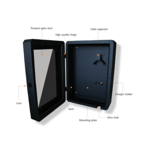 Estación de Carga de Pared Antirrobo B&J Personalizable, Caja de Protección Impermeable para Estación de Carga de Vehículos Eléctricos de Nueva Energía - Product Image 2