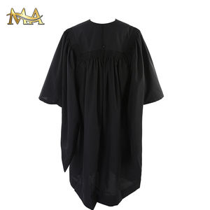 Deluxe Unisex Adulto Masters Vestido de graduación Poliéster mate 12 colores Premium Master Vestido de graduación Bata OEM ODM - Product Image 2