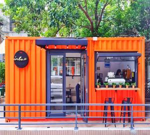 Maison conteneur préfabriquée de 20 ou 40 pieds, résistante à la corrosion, pour cafés en bord de mer, directement de l'usine - Product Image 2