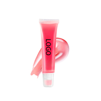 Gloss à lèvres végétalien hydratant et repulpant, teinte fruitée, pailleté, longue tenue, effet miroir, waterproof, logo personnalisé