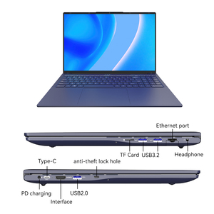 Ordinateur portable DS160I5 avec écran de 16 pouces, processeur Core I5-1035G4, 16 Go + 128 Go/256 Go/512 Go/1 To, jeu, Windows 11, 1920*1200, ordinateur portable neuf 1 - Product Image 1