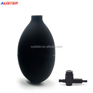 مضخة هواء صغيرة مسطحة صديقة للبيئة من السيليكون المطاطي، تعمل يدويًا مع صمام شفط الهواء وخدمة قص الأنابيب - Product Image 3