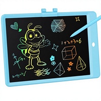Tablette d'écriture LCD éducative pour garçons et filles de 3 ans, 10 pouces, alimentée par batterie, effaçable, réutilisable, bloc de dessin électronique