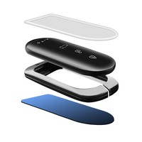 Coque de clé de voiture en alliage de zinc dégradé pour AITO M5 / SERES 5, AITO M7 / SERES 7, protection de clé à distance avec porte-clés