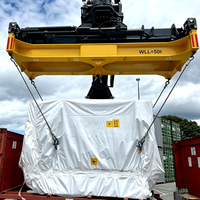 Épandeur de conteneurs mécanique de haute qualité 20 pieds 40 pieds pour grue de chantier naval, élévateur de conteneurs professionnel