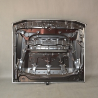 Nouvelle conception améliorée de capot moteur avec insert pour Toyota Land Cruiser 70 series LC76 LC79