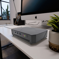 Nueva Mini PC Comercial de 11.ª Generación, Tiger Lake Intel Core I7-11800H, 8 Núcleos, 16 Subprocesos, DDR4, HD, DP, Puerto Tipo-C, Compacta para Negocios