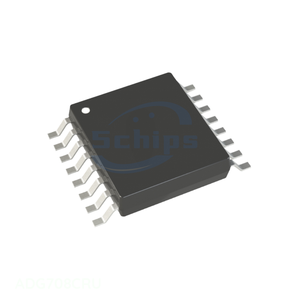 Components Electronic Interface 16 TSSOP ADG708CRU BOM IC In Stock - Product Image 1