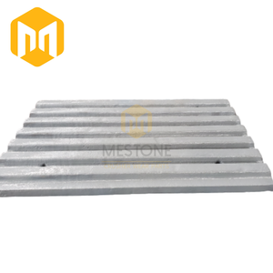 고 망간강 C110 조 크러셔 마모 부품 고정 이동식 턱 플레이트 광광 기계 직접 배달 MOQ 1 개 - Product Image 1