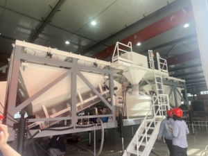 SDDOM Kleine Tragbare Betonmischanlage Fertig-Mischbeton Mobile Betonmischanlage - Product Image 5