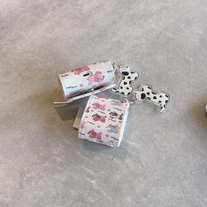 Estuche Protector para Auriculares Portátil de Cuero Artificial con Dibujos Animados para Niñas, Color Rosa, para Airpods 1 2 3 - Product Image 4