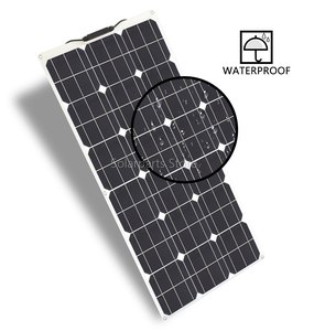 แผงโซลาร์เซลล์แบบยืดหยุ่น OEM ปรับแต่งได้ 100W 200W 300W 400W 500W พร้อมเครื่องชาร์จแบตเตอรี่ 12v 18v 24v สำหรับเรือ รถยนต์ และบ้าน - Product Image 3