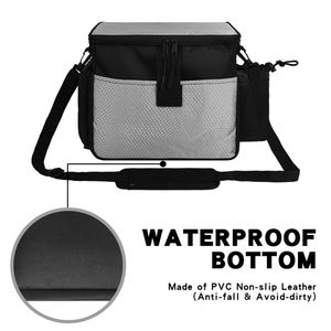 Bolsa de Almacenamiento para Disc Golf, Resistente, de Poliéster, para Exteriores, con Cierre, Portátil, Impermeable, con Correa para el Hombro, para Entrenamiento de Principiantes, Gran Venta - Product Image 4