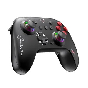 Onikuma con quay hồi chuyển sáu trục 3D C1 Tay cầm chơi game RGB cần điều khiển Phím điều khiển quay lại Phím định nghĩa vĩ mô chế độ kép không dây điều khiển trò chơi - Product Image 4