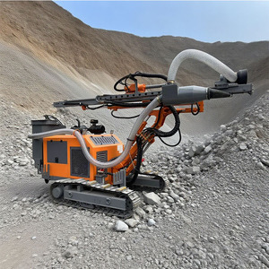 ZGXY鉱山ディーゼルクローラ式ダウンザホール掘削機TK420（エンジンポンプギアボックス搭載、58kW、最大掘削深度30m）採石場発破用 - Product Image 3