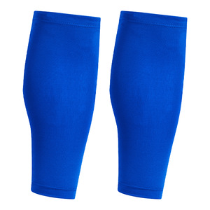 Protège-tibias en soie glacée bleus, respirants et à séchage rapide pour le basketball, équipement sportif pour adultes - Product Image 1