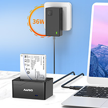 Neuerscheinung USB Typ-C zu Externem NVMe U.2 Festplatten-Docking-Gehäuse Adapter, 10Gbps für 2,5 Zoll SFF-8639 <span class=keywords><strong>U2</strong></span> Festplatten - Product Image 6