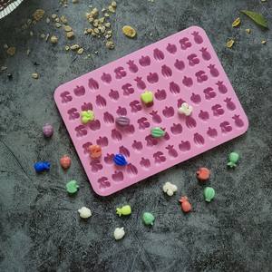 อุปกรณ์ทำช็อคโกแลตซิลิโคนรูปผลไม้66ชิ้นอุปกรณ์2626 329สำหรับทำเค้กตกแต่งเค้ก - Product Image 4