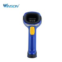 Pemindai Barcode Genggam dengan Stand Lampu Industri Ringan 1D 2D untuk Sistem POS Supermarket