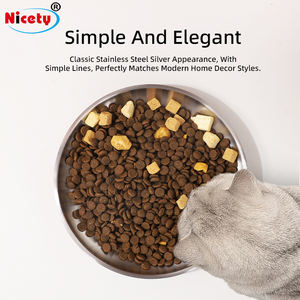 Fabrika Çıkışı Özel Tasarım Çevre Dostu Paslanmaz Çelik Evcil Hayvan Mama Kabı Kaymaz ve Köpek Mama Kabı - Product Image 6