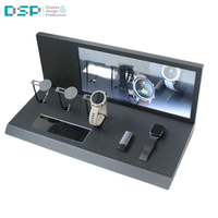 Présentoir de montre en acrylique personnalisé haut de gamme de bureau DSP Vietnam Factory avec écran d'affichage
