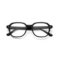 Monture de lunettes optiques unisexe multifonctionnelle, élégante et classique, en acétate, fabriquée à la main, transparente, pour la vente en gros