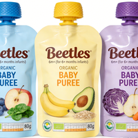 Emballage de nourriture pour bébé avec bec verseur personnalisé, sans BPA, anti-fuite, à presser, pour purée de fruits, nourrissons et tout-petits