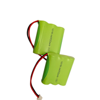 NiMH-Akkupack 3,6V 900mAh AA 3S mit 2P XH-Anschluss, wiederaufladbar für Notbeleuchtung, schnurlose Telefone, RC-Spielzeug