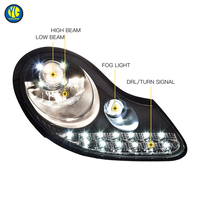 YU GUANG pour Porsche 986 Boxster, phares LED de haute qualité, année 2000-2004, mise à niveau des phares avant, phares LED
