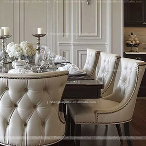 Bàn ăn thiết lập cho 10 Phong Cách Nước Mỹ dài bằng đá cẩm thạch bàn ăn đặt 10 chỗ ngồi sang trọng pháp và phong cách Châu Âu - Product Image 6