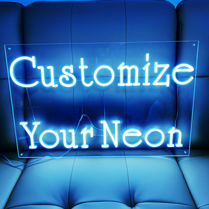 Lumières néon LED et enseignes néon personnalisées gratuites. Enseignes néon LED personnalisées disponibles pour usage commercial, fêtes d'anniversaire et maison. - Product Image 4