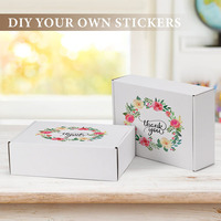 Boîtes d'emballage pour avions écologiques, recyclables et biodégradables, boîtes en papier pliables de couleur personnalisée, logo imprimé, boîte cadeau pour l'expédition