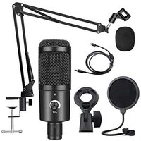 Microphone micro USB pour PC Gaming Karaoké Skype & YouTube Enregistrement Métal et plastique bon marché