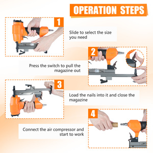 V1015 Khí Nén Hình Ảnh Khung Đinh Gun-30 Đo, 7-15Mm Chiều Dài Chân-Hình Ảnh Khung Joiner Công Cụ Cho Tự Làm Hình Ảnh Khung Làm - Product Image 6