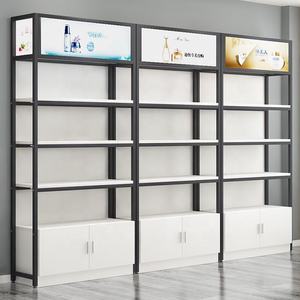Scaffale Espositivo in Metallo e Legno Kainice <span class=keywords><strong>per</strong></span> Negozi di Cosmetici e <span class=keywords><strong>Librerie</strong></span> con Illuminazione LED - Product Image 6
