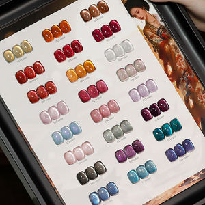 AILANUO 24-color Cat Travelogue Cat Eye Free Custom Gel <b>Nail</b> <b>Polish</b> Series OEM 15ml cat eye Gel Polishing Salon supplies - Product Image 3