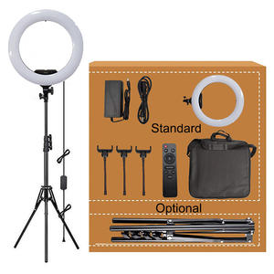 2024 écran tactile LCD diffusion en direct Vidéo anneau lumineux à prix entier avec trépied 24 pouces - Product Image 2