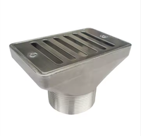 Acier inoxydable Spa piscine gouttière vidange débordement eau outil ABS matériel léger 1.5 pouces