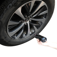 AP-101 gratuit logo personnalisé mini rechargeable électrique sans fil intelligente de voiture vélo pneu gonfleur compresseur d'air pompe à air portative